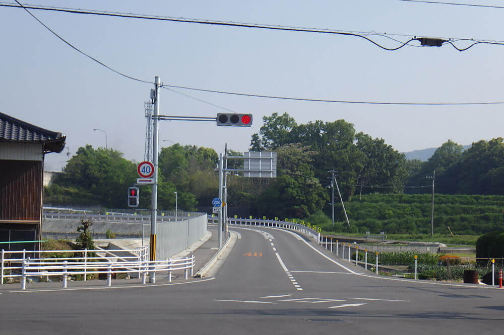 県道財田西豊中線道路改修工事