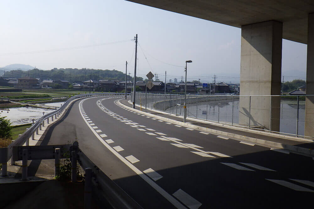 県道財田西豊中線道路改修工事