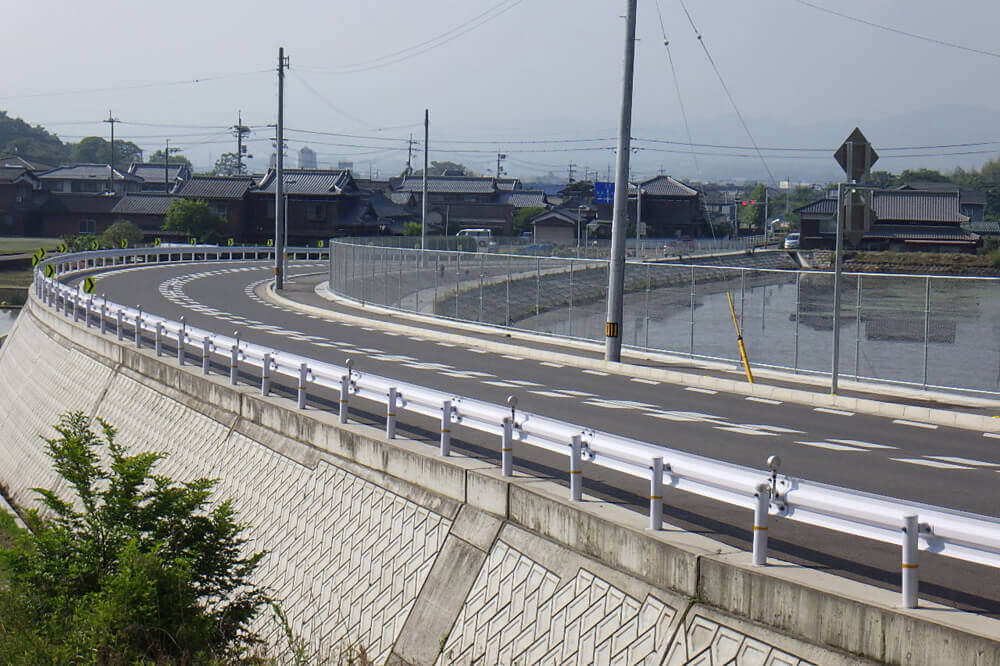 県道財田西豊中線道路改修工事