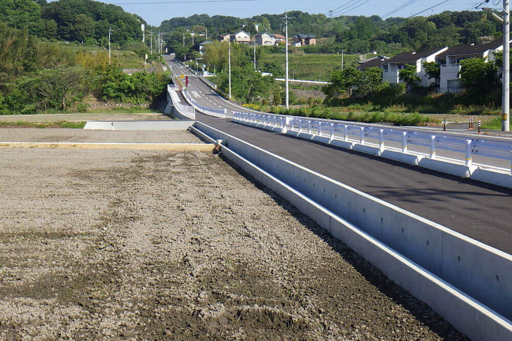 広域農道戸川大野地線歩道新設工事