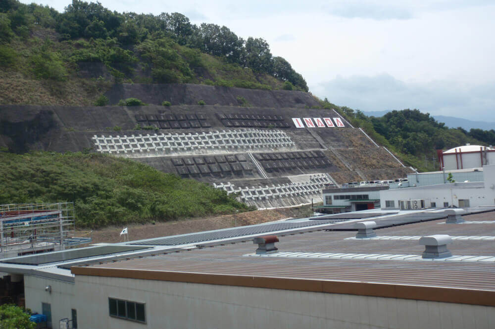 陣山工業団地法面対策工事