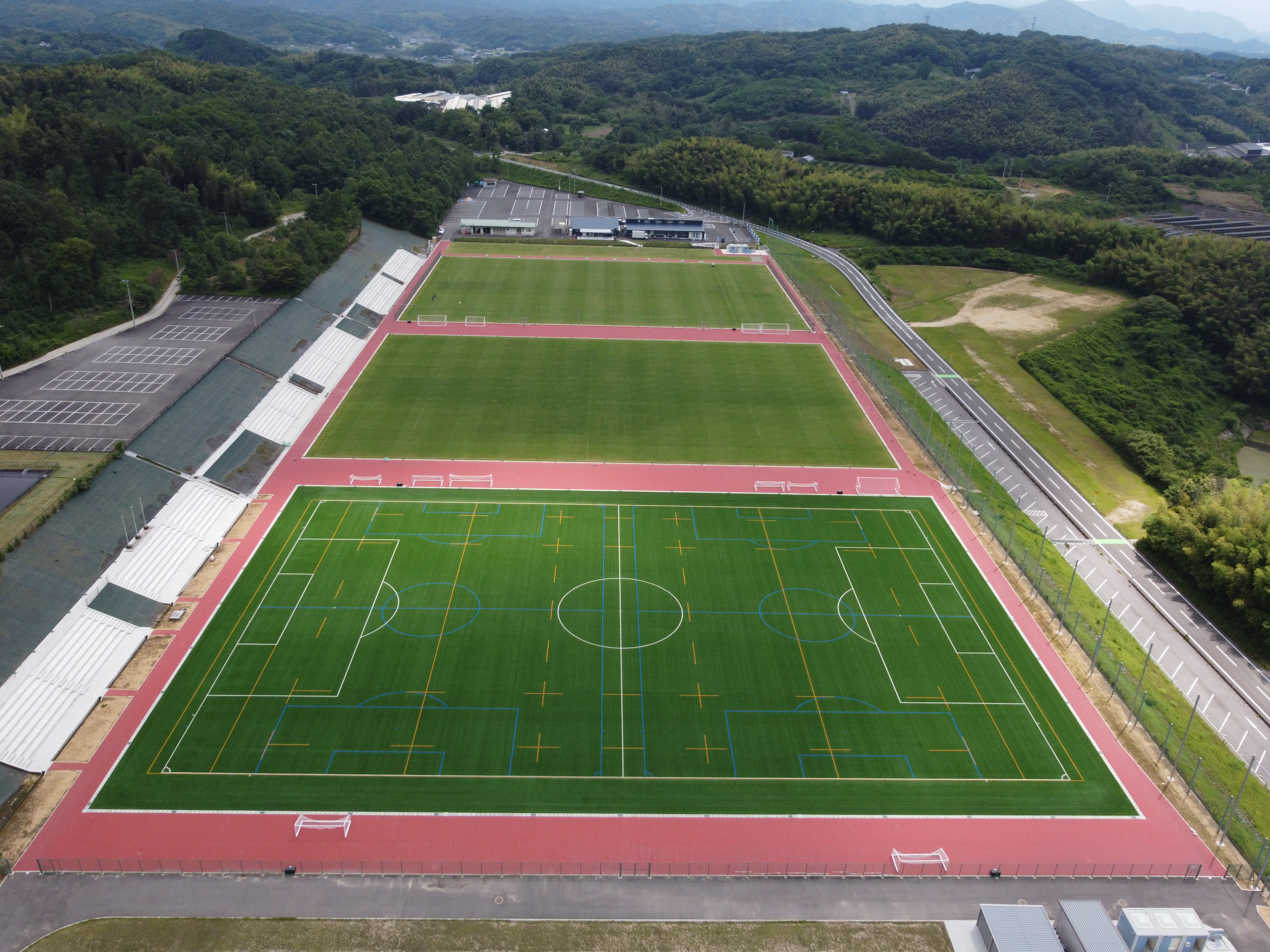 宝山湖公園改修工事