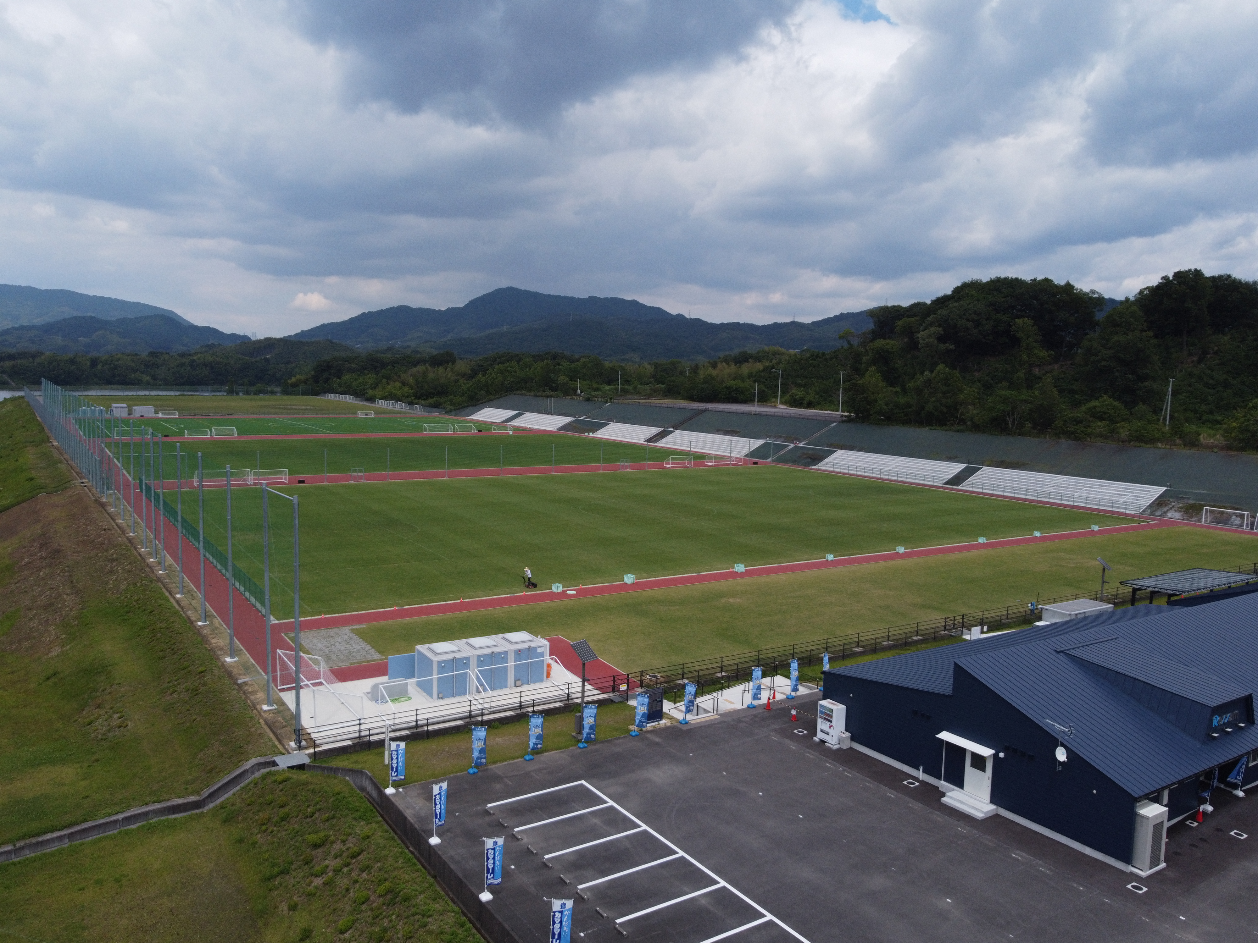 宝山湖公園改修工事