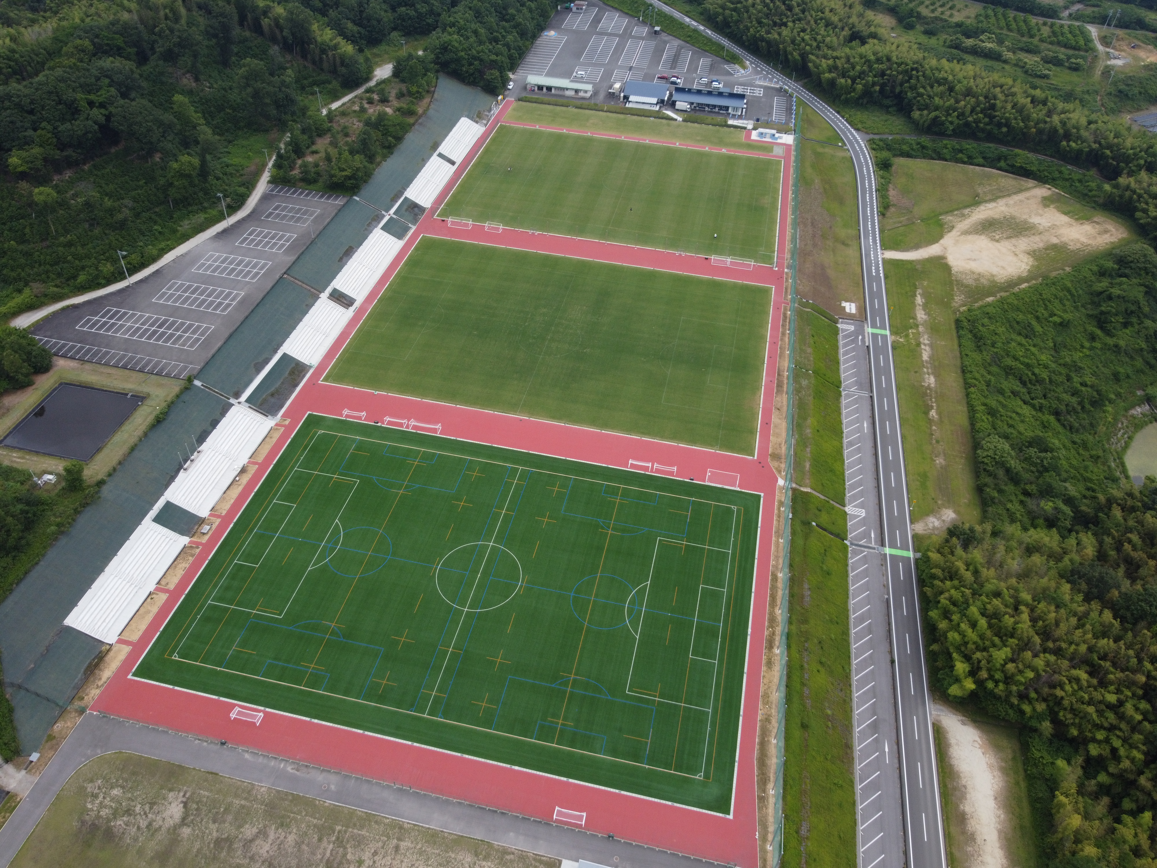 宝山湖公園改修工事